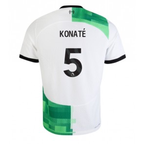 Liverpool Ibrahima Konate #5 Replica Away Stadium Shirt 2023-24 Short Sleeve